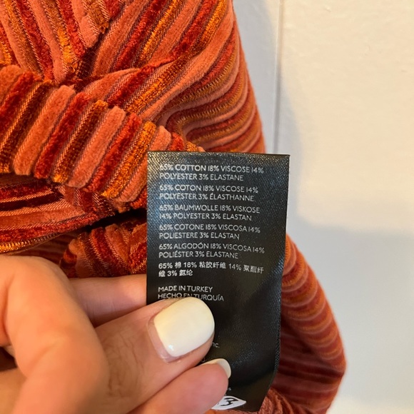 Free People Size Medium Burnt Orange Skirt - Picture 4 of 5